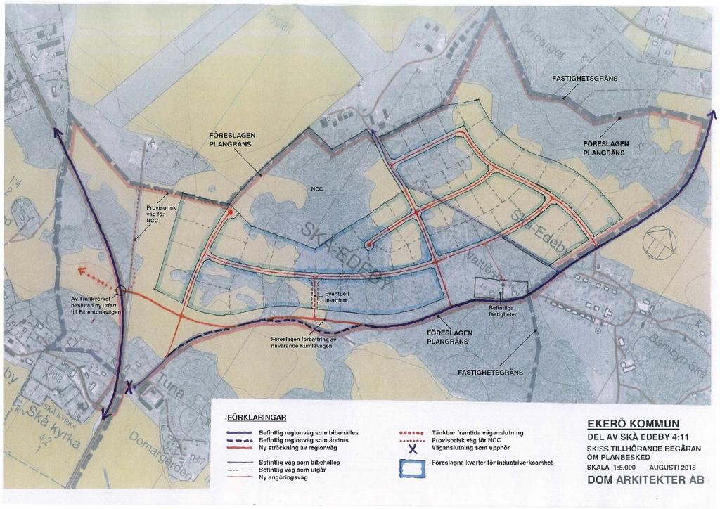 2(6) Miljö- och stadsbyggnadskontoret bedömer att förslaget är lämpligt att arbeta vidare med på grund av det genererar arbetstillfällen och att det är ett väsentligt samhällsintresse.