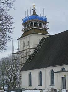 Antikvarisk medverkan har även utförts i samband med arbeten på många kyrkor i hela länet t ex vid exteriör renovering av Madesjö och Oskarshamns kyrka och St Olofs kapell i Trekanten.