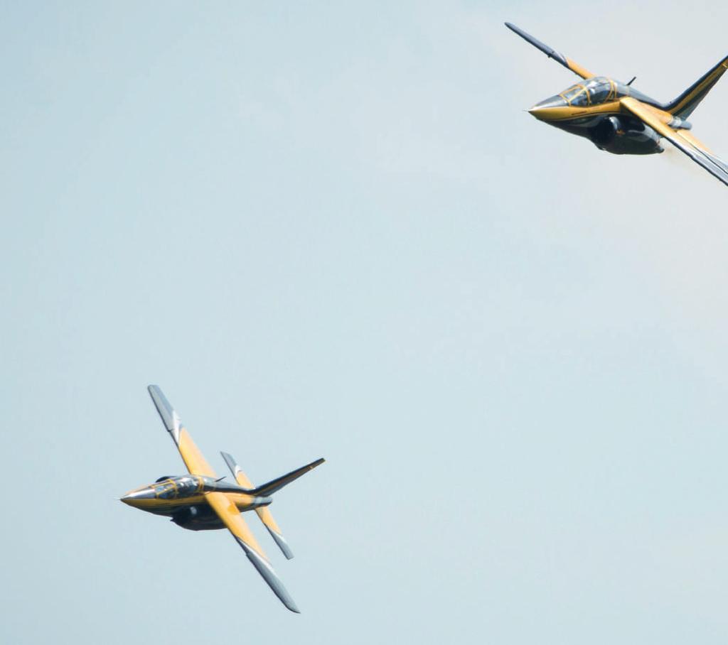 EVENEMANG JETPOWER 2018 JetPower 2018 TEXT & FOTO: DANIEL & CARL-MAJED LARSON Året stora tyska evenemang, för alla som är intresserade av flygande jetmodeller, lockade som vanligt många utställare