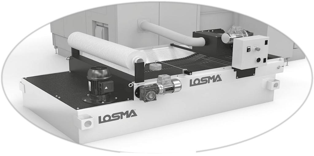 DTE-filterna finns i 12 olika storlekar, med flödeskapacitet från 50 till 400 l/min (emulsion) och från 25 till 200 l/min (rak olja).