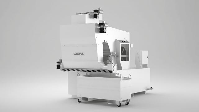 Trumfilter Spring För emulsion och raka oljor Losma Spring är ett självrengörande trumfiltreringssystem, med permanent metallnät, lämplig för rening av magnetiska eller icke-magnetiska partiklar från