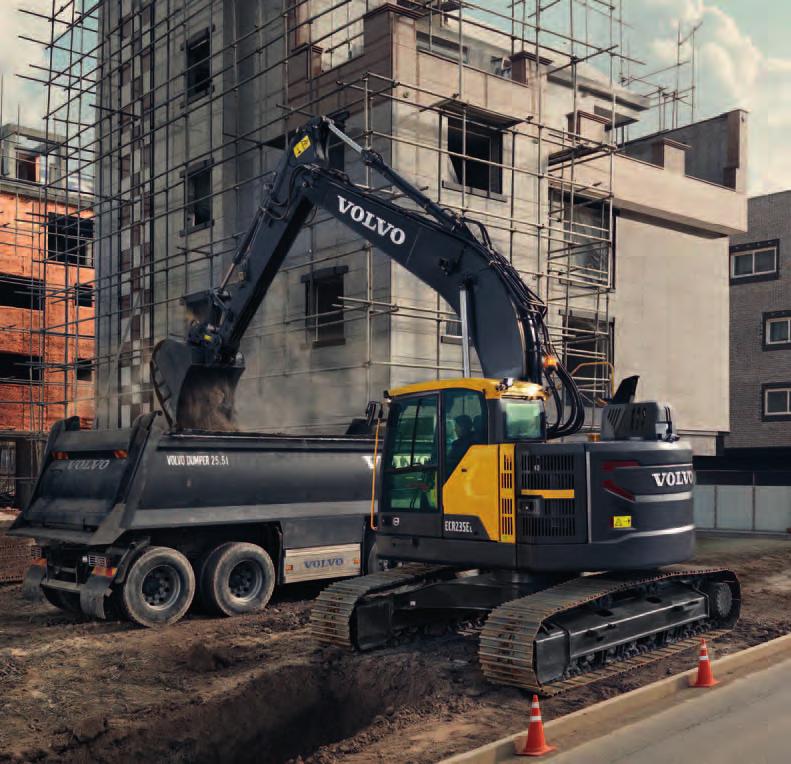 ECR145E, ECR235E Volvo grävmaskiner