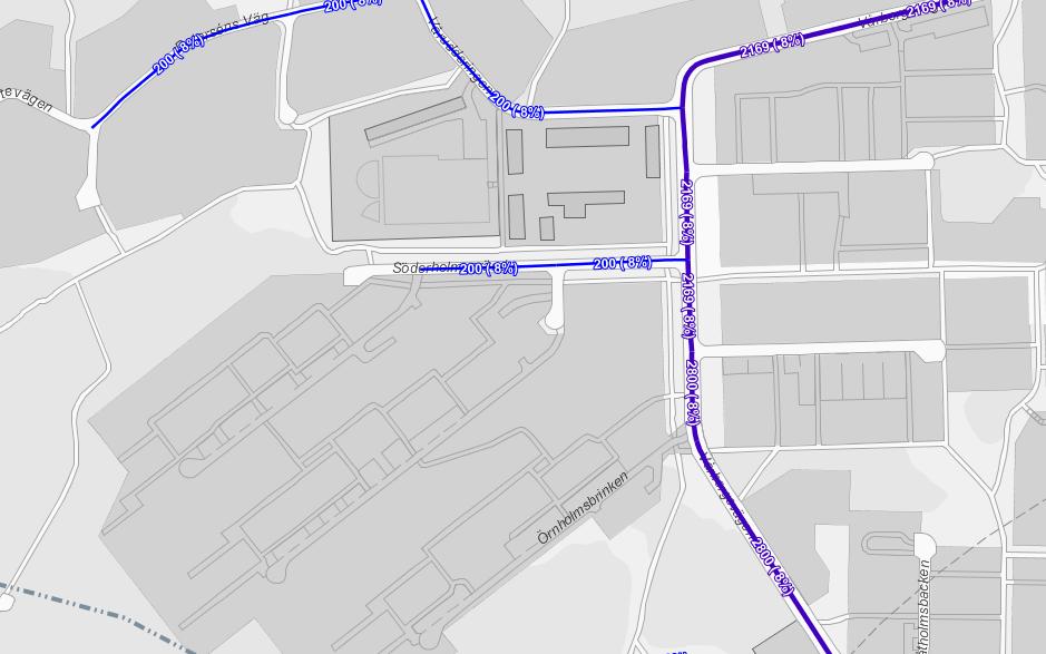 Sida 21 (67) framtiden med västerort och norra Stockholm genom Förbifart Stockholm som beräknas vara färdigbyggd 2026. Stadsdelsområdet knyts med innerstaden genom tunnelbanans röda linje.