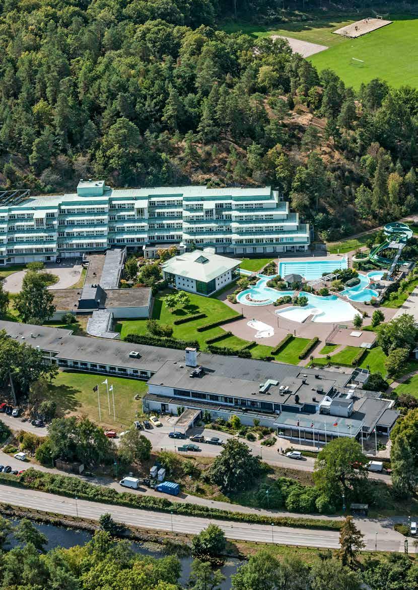 Våra tolv FÖRETAGSBYAR Karlstorp Företagsbyn Karlstorp är cirka 23 800 kvadratmeter. Den största fastigheten är Ronneby Brunn Hotell som är en av södra Sveriges största resortanläggningar.