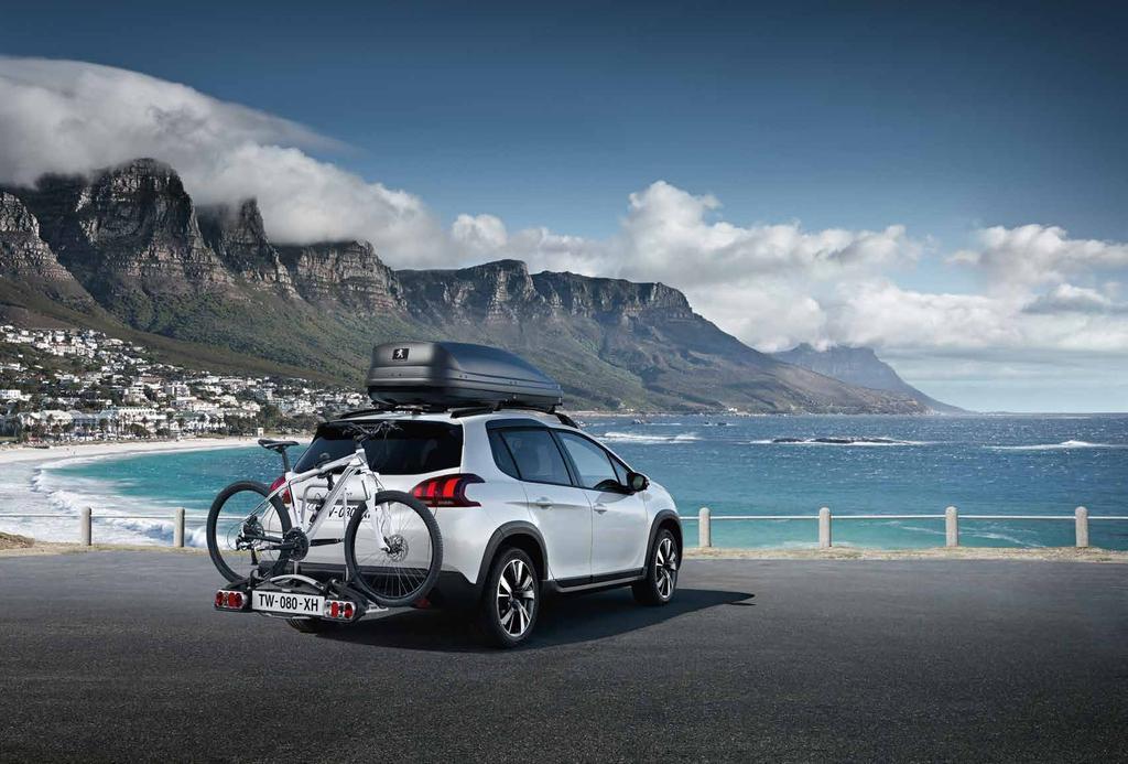 FULL FRIHET Utrusta din nya Peugeot 008 för ditt nästa äventyr