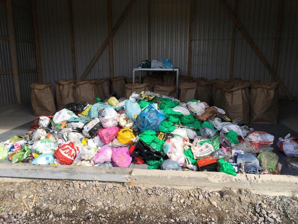 6. Slutsats Resultatet från maj 2019 visar att det inte har varit konstiga saker i avfallet som hushållen i Lekeberg kommun kastar.