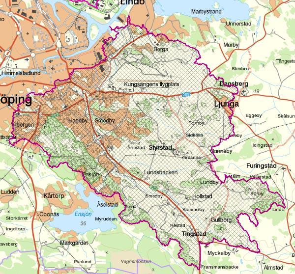 Våtmark i Ljura bäcks mynning Reningseffekt (%) och SD Fosfor: 80 ± 25 % Kväve: 50 ± 15 % Pb, Cu,