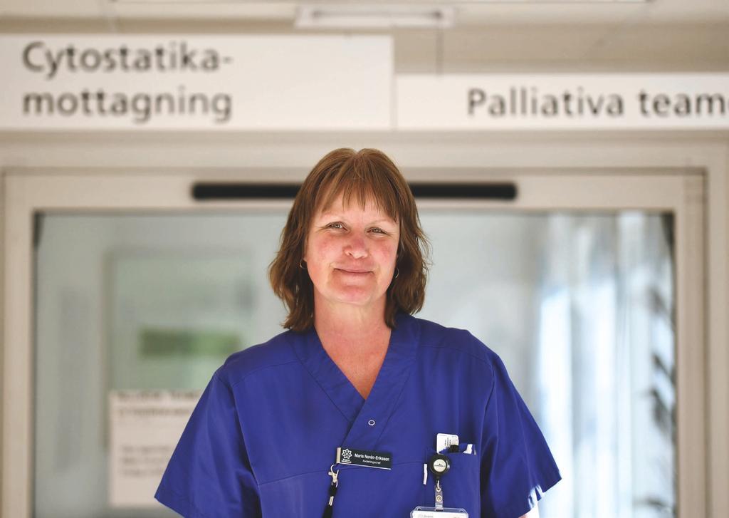 Arbetet blir roligare och jag har större möjlighet att göra patientens sjukdomstid så trygg och bra som möjligt.