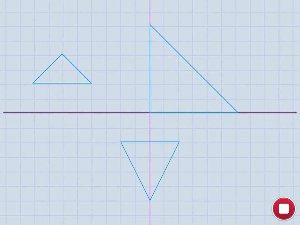 Färglägg trianglarna.