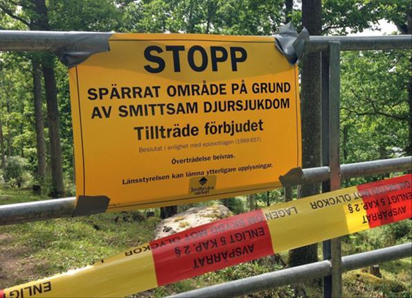 8 Syftet med spärrförklaringen är att förhindra att smitta sprids från din anläggning.