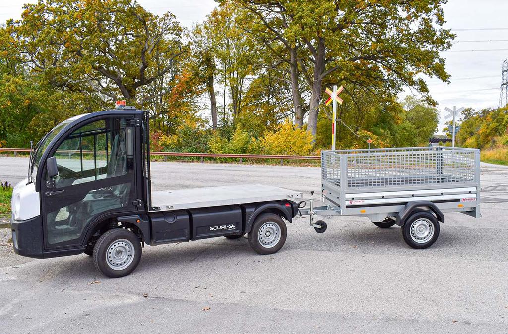 K-VAGNEN K-470 Elbilsvagn anpassad för ex. ClubCar, Melex m.fl.