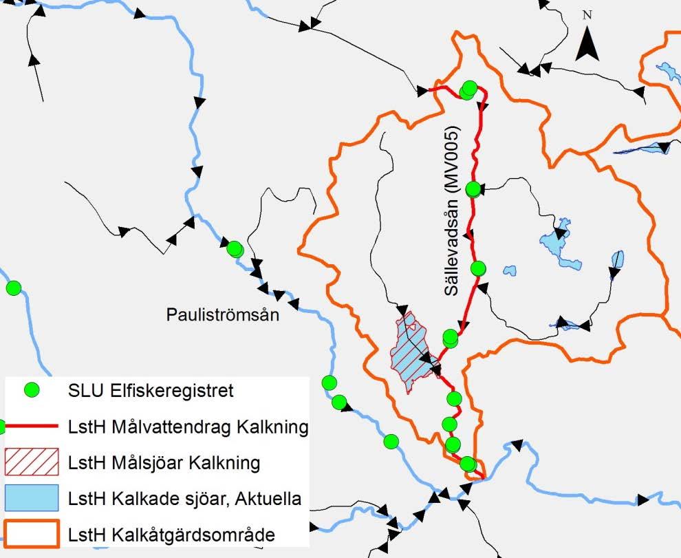 Finns det någon skillnad mellan kalkade och okalkade vattendrag i Kalmar län med avseende på nyrekrytering av öring?