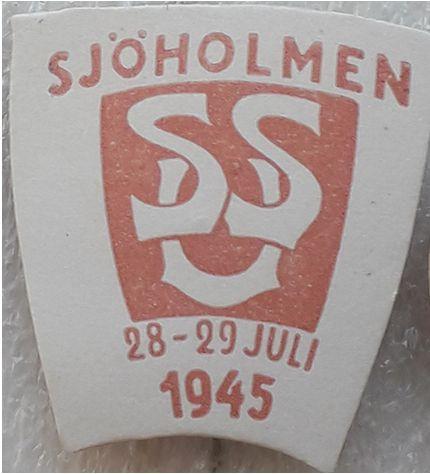 politiska möte. God stämning och friskt humör präglade distriktets ungdomsdagar i en allvarsfylld tid. (S.R.92) 9.6 Ungdomen under fanorna Sjöholmen 2-3 Aug 1941.