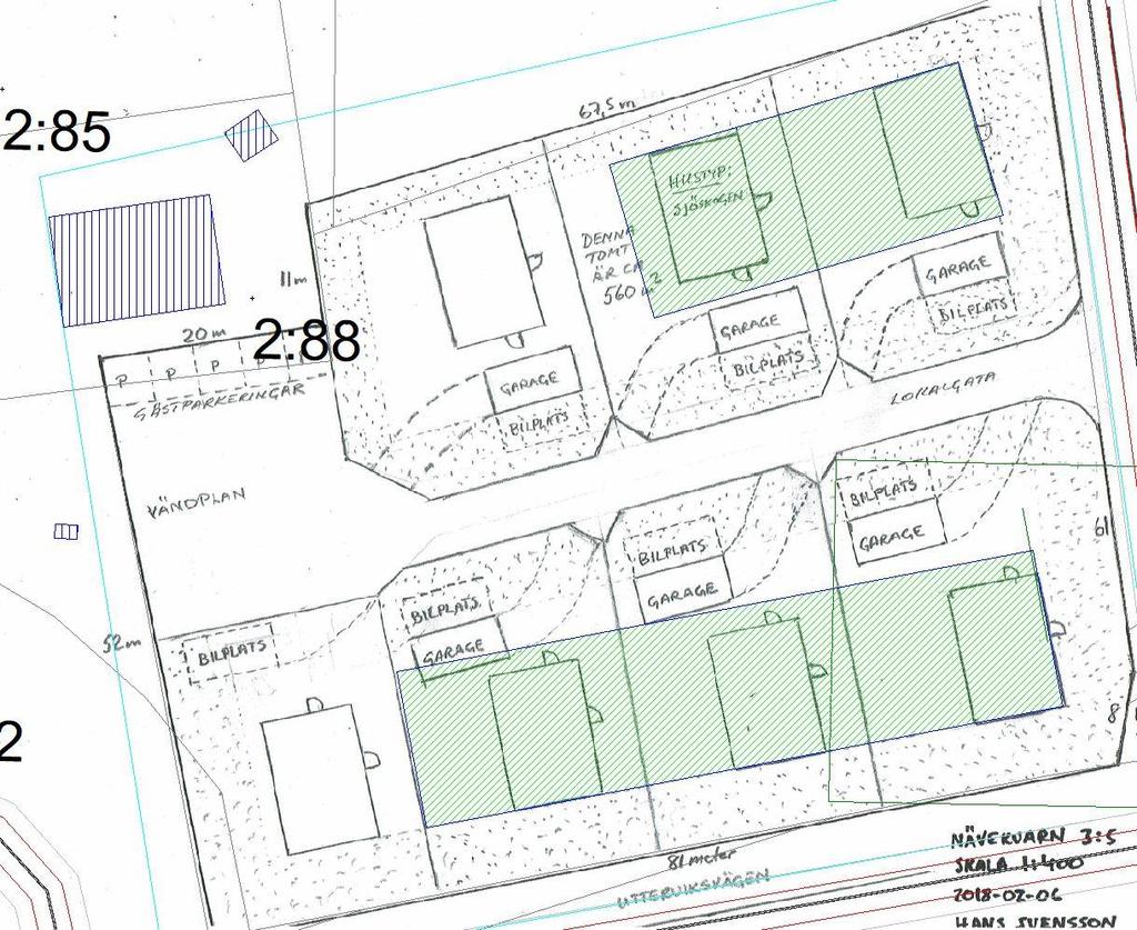 s.3 2 Områdesbeskrivning Planområdet Nävekvarn 3:5 är beläget i södra delarna av Nyköpings kommun i Nävekvarn, se Figur 2.