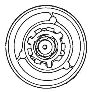 Plcer en träit melln växellådn och propellern. Dr åt propellermuttern enligt specifiktionern. Beskrivning Nm l. in. l. ft Propellermutter 75 55 9.