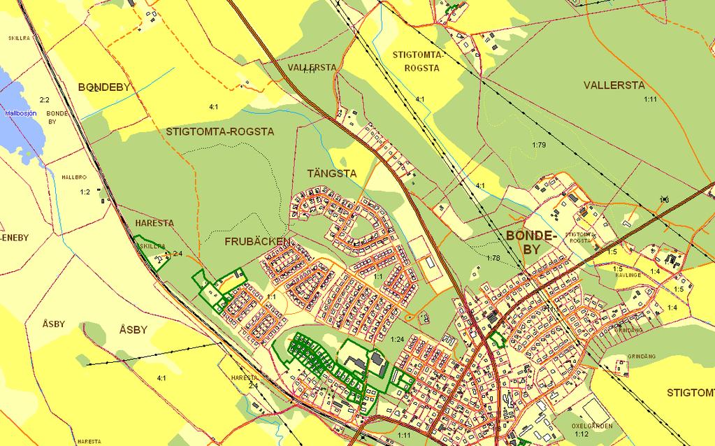 KOMMUN 1(8) N 2011-1185 Planområde DETALJPLAN för