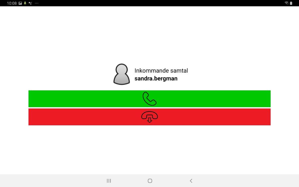 2. Vänta tills samtalet ansluts, textfältet visas automatiskt och du kan börja kommunicera.