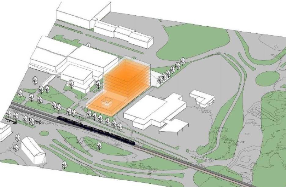 Inriktningen är att ett nytt kommunhus byggs i centrala Vallentuna med förhoppning om färdigställande år 2022.