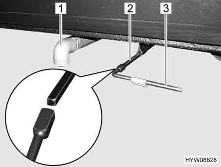 Sanitetssystem 10 Rengöra Avloppstanken ska rengöras flera gånger per år (se kapitel 11).