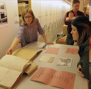 Tillhandahålla och tillgängliggöra information och handlingar I grunduppdraget ingår även att tillhandahålla information som överlämnats till stadsarkivet och här finns kravet på skyndsamhet och