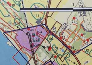 Planområdet ligger i ett visuellt tydligt landskapsrum mellan Hallandsåsen och kustlinjens höjdsträckning. Just vid det här avsnittet är utblickarna begränsade.