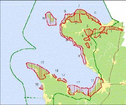 Värdena beskrivs utifrån fyra aspekter: landskapsbild, strukturer och samband, områden och objekt samt friluftsliv och turism.