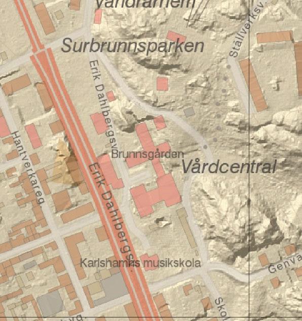 f) Instabilitet i markförhållandena eller de geologiska grundförhållandena? Skred, ras, sättningar etc.