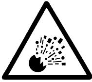 rör eller rördelar som innehåller eller har innehållit substanser som utgör risk för explosion eller giftiga gaser. Vidta passande åtgärder när det föreligger risk för kemiska substanser.