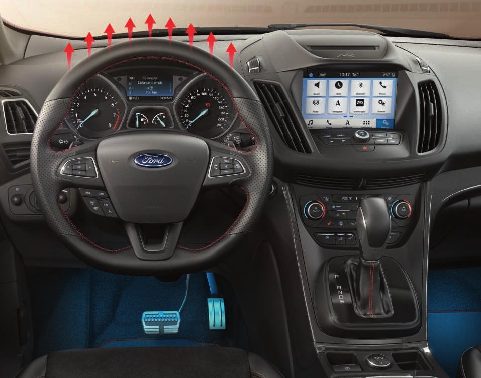 FORD KUGA A vezetés élménye Fedezzen fel még több nagyszerű jellemzőt!