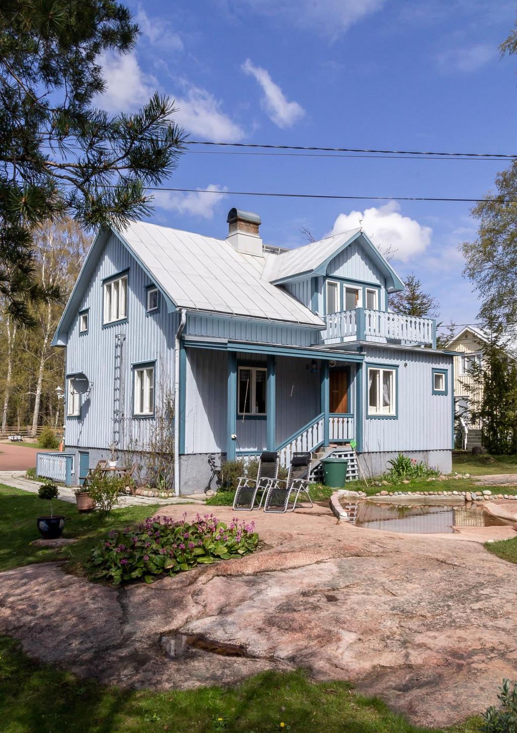 ostadshus i Grelsby, Finström Klassiskt 50-talshus i vackert läge med utsikt
