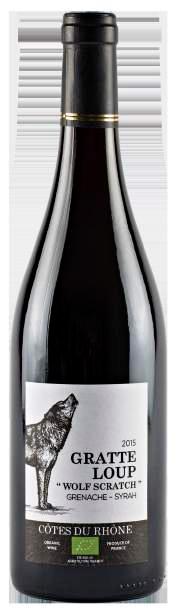 Rött vin X5482RF0101 Gratte Loup CdR Eko EKO 750/6 93 RS 7840801 Ravoire