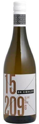 DR. KOEHLER Rheinhessen "Fem siffror, ett vin" Inga krusiduller. Ingen kitchig vinromantik.