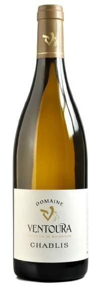 DOMAINE VENTOURA Chablis Domaine Ventoura är måna om hållbart jordbruk och använder sig inte av några varken ogräs-eller insektsmedel i sina