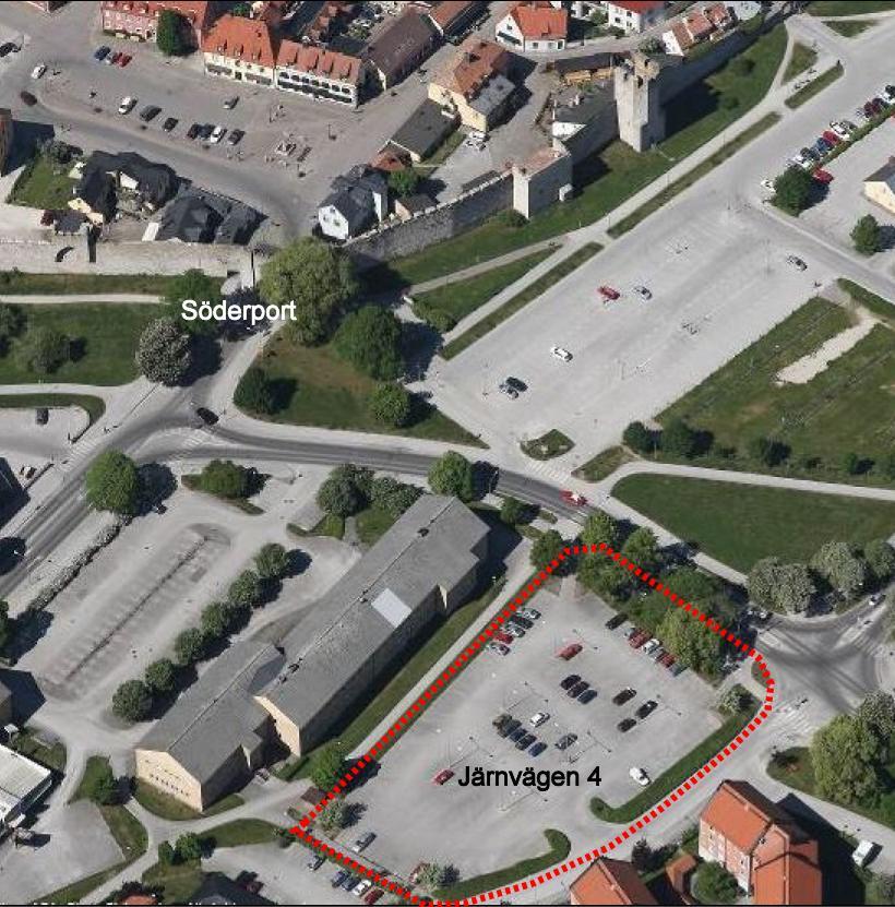 Markanvisning kv. Järnvägen 29 juni 2016 Välkommen att lämna tävlingsförslag för del av kvarteret Järnvägen i Visby planerar för att utveckla kvarteret Järnvägen.