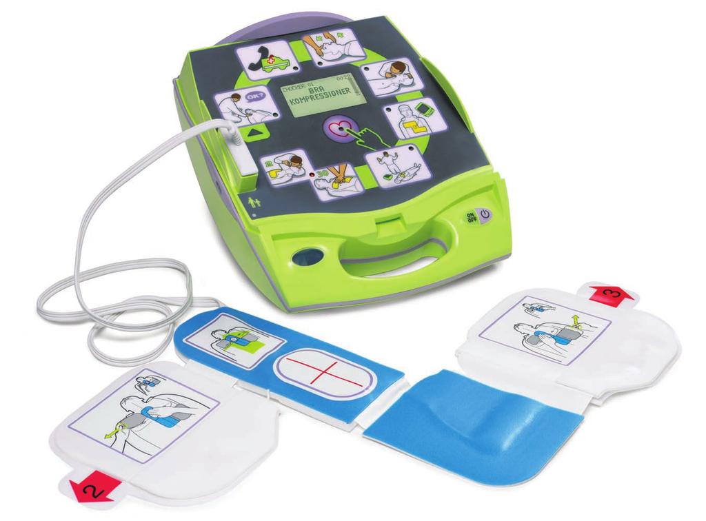LIVRÄDDARE KAN HJÄLPA BÄTTRE MED REAL CPR HELP Även om endast 50 % av de som drabbas av plötsligt hjärtstillestånd initialt behöver en defibrillering, måste nästan alla drabbade få en HLR för att öka