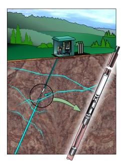The equipment used were the Difference flowmeter for hydrogeological determination of the flow situation including also the EC-electrode (to be used for the estimation of TDS), and the PAVE equipment