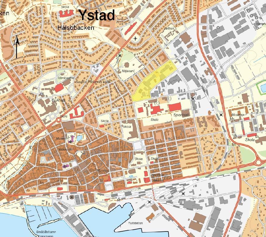 RAPPORT 2014-10-14 3 (8) Trafikutredning Urmakaren Ystad 1 Bakgrund En förnyelse av området Urmakaren i centrala Ystad planeras.