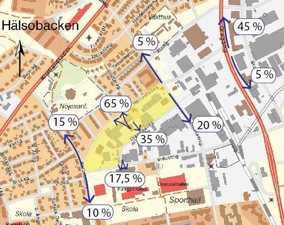 För Disponentgatan har även planerad förskola och skola inkluderats vid uppräkningen, som planeras stå färdigställd 2016.