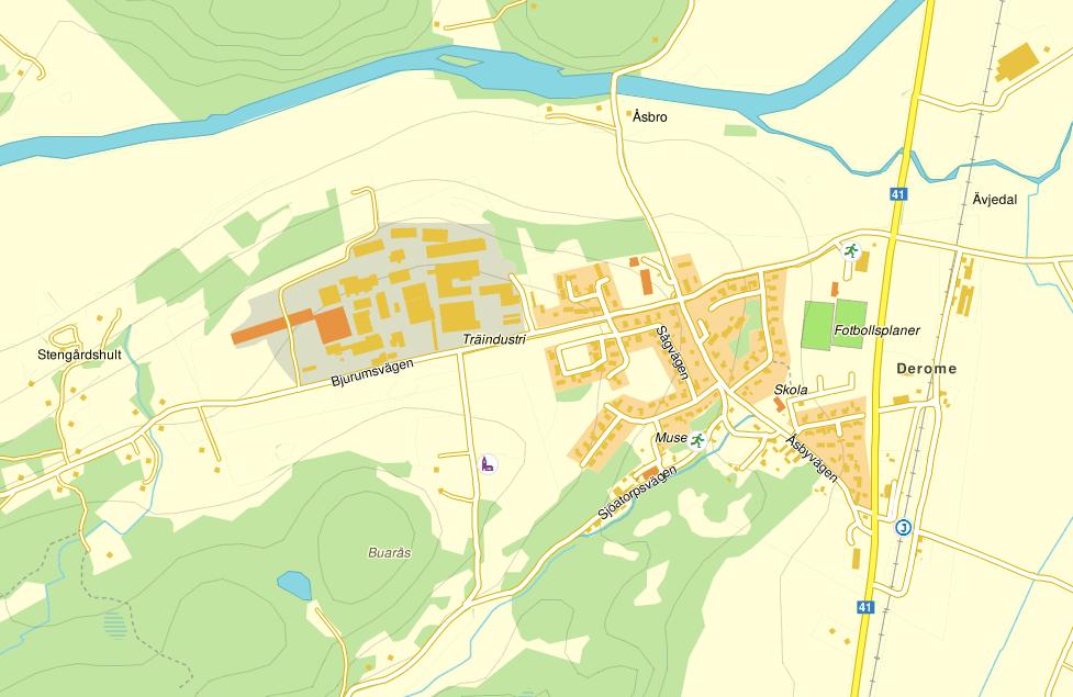 1 Bakgrund Derome Timber AB planerar att utveckla den befintliga verksamheten vid anläggningen i Derome i Varbergs kommun.