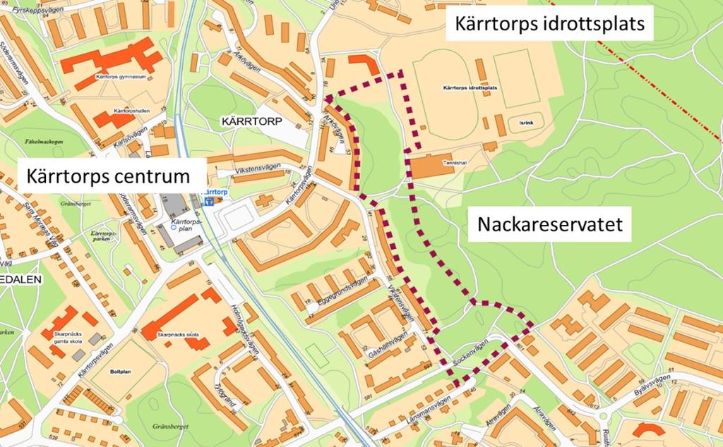 Sida 4 (7) Markanvisningsområdet inom rött streckat område. Markanvisningen avser 200 bostäder, som ska upplåtas med bostadsrätt, inom markanvisningsområdet.