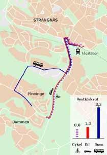 1 Trafikmiljö Möjligheterna för cykling i Strängnäs är goda. Bebyggelsen är relativt väl samlad till kommunens tätorter... Tillgänglighet Möjligheterna för cykling i Strängnäs är goda.