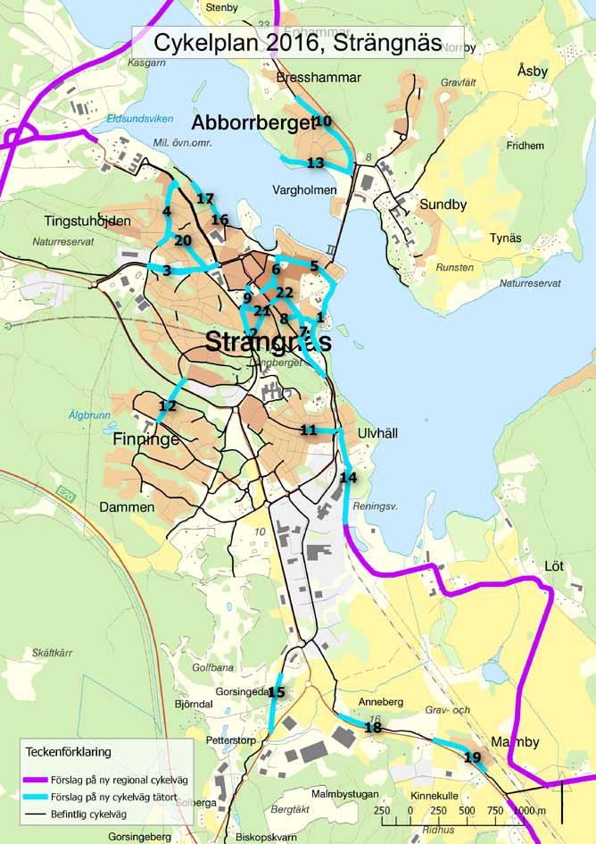 Cykelplan 2016 för Strängnäs kommun / 35