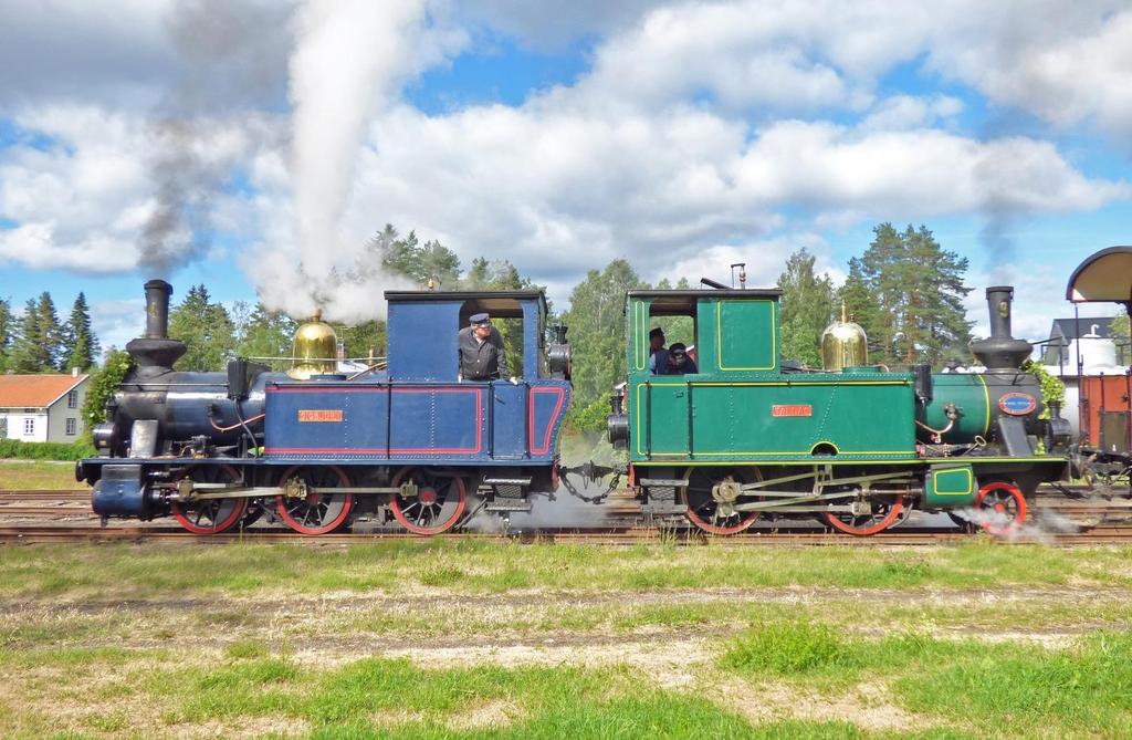 Vart är vi på väg? En ständigt aktuell fråga för Museibanorna. Ibland känner vi oss som S:t Göran i möte med draken i form av åldrande materiel, ökande byråkrati och stigande kostnader.