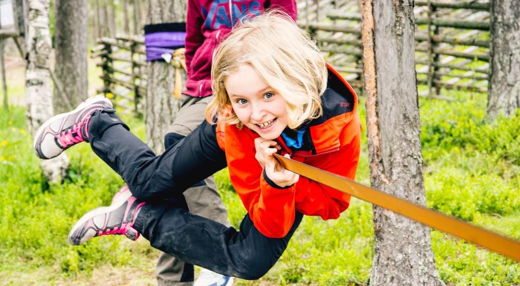 1 Naturparkour handlar om att förflytta sig i naturen snabbt, smidigt och effektivt.