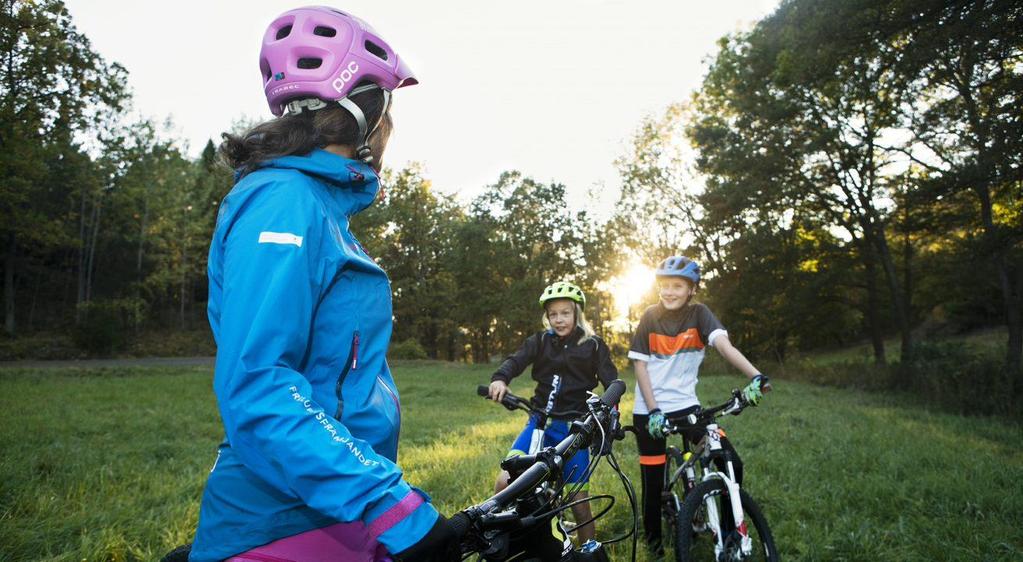 2 Genom projektet Äventyrscykling har vi inspirerat hundratals barn ut på två hjul i naturen, och massor av
