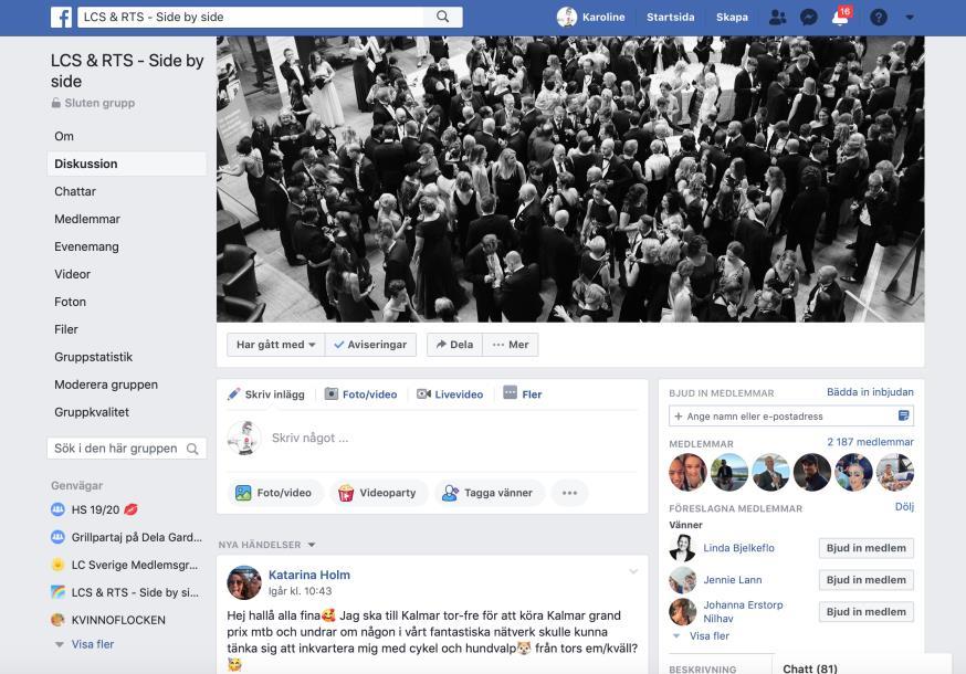 FACEBOOK LC Sverige
