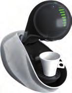 Kontaktakundtjänsten för NESCAFÉ Dolce Gusto om ON/OFF-ikonen fortfarande blinkar rött.