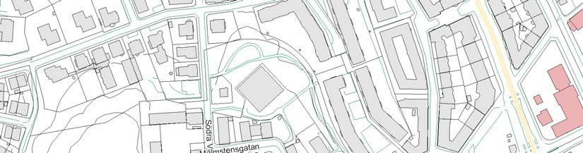 Förutsättningar Läge Planområdet ligger ca 2 kilometer söder om Göteborgs centrum, vid östra foten av Guldhedsberget, inom stadsdelen Landala.