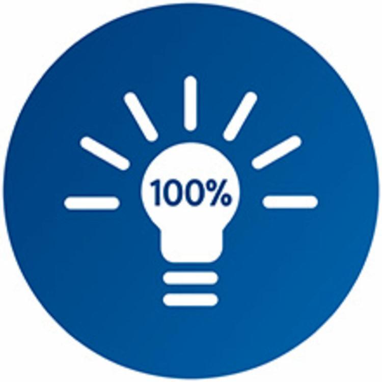 Med sin eleganta design och innovativa LED-teknologi sprider lampan ett varmt och gnistrande ljus för en lugn och mysig stämning i hemmet.