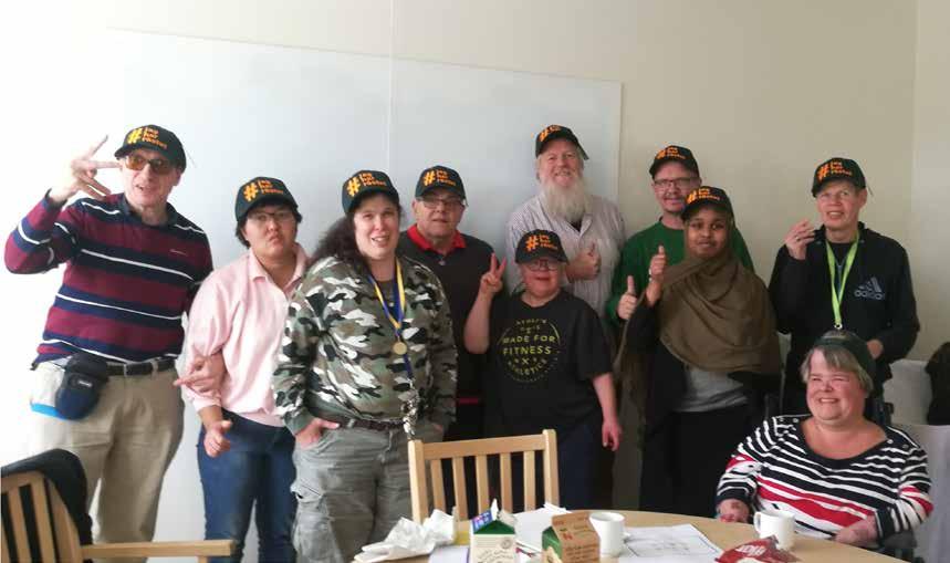 Kista Rinkeby dagliga verksamhet fick besök av vår valgrupp. 2 gånger!